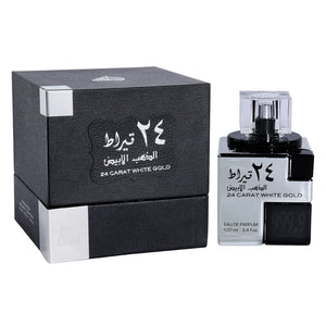 Lattafa 24 Carat White Gold For Unisex