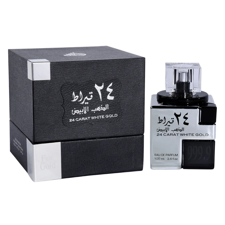 Lattafa 24 Carat White Gold For Unisex