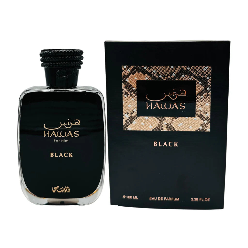 Rasasi Hawas Black Cologne For Men